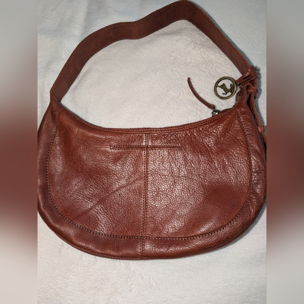 NWT Ashwood woven leather hobo shoulder bag, Cognac brown - Picture 14 of 14